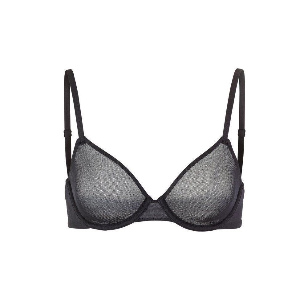 SKIMS
Mesh Underwire Bra In Onyx